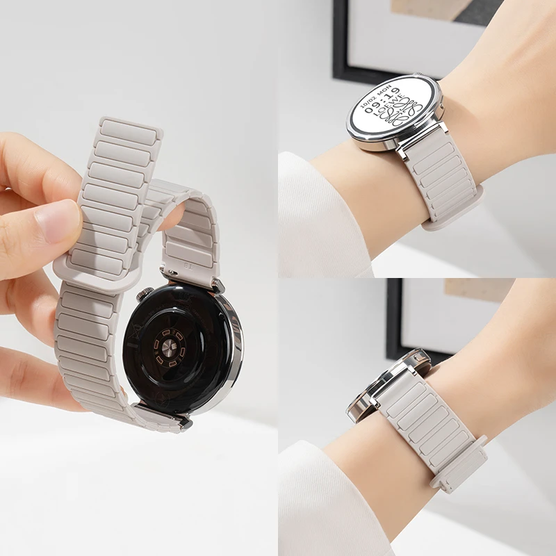 适用华为gt6表带华为手表gt5/4表带3运动watch5/4pro工装硅胶表带