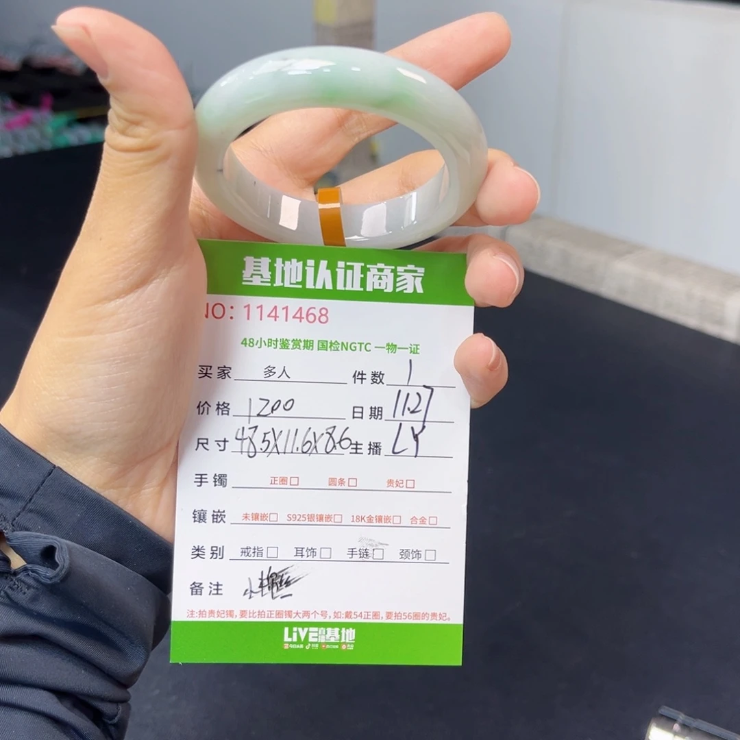 未镶嵌手镯翡翠手镯