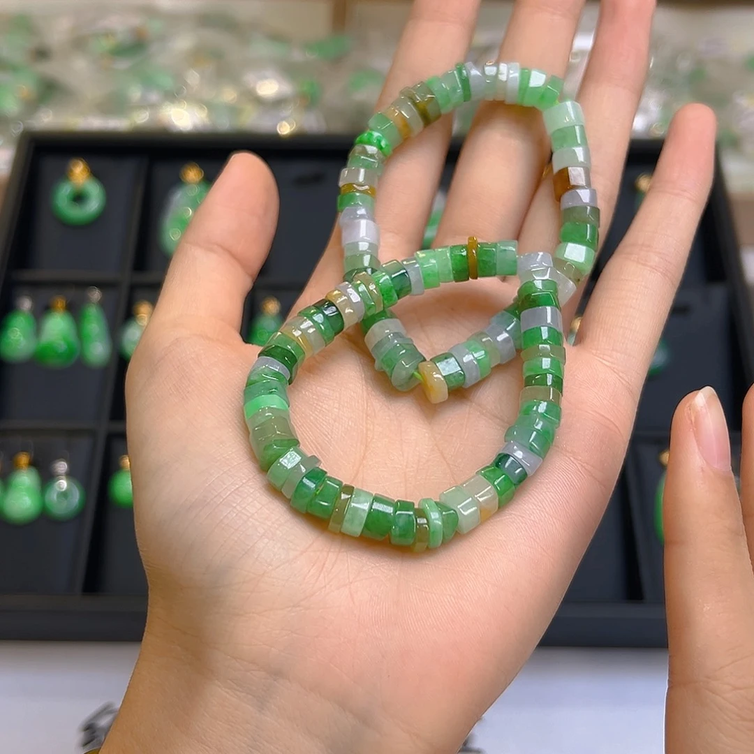 未镶嵌手链翡翠我