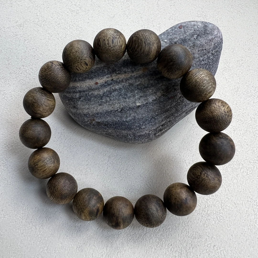 YH-045164柬埔寨虎斑软丝老料沉香1.3单圈约10g