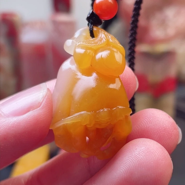 寿山石结晶地芙蓉