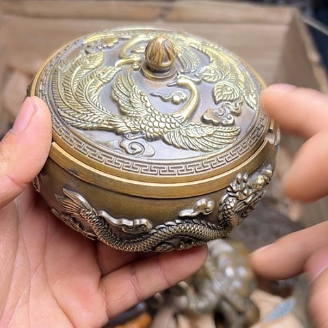 铜制工艺把玩摆件