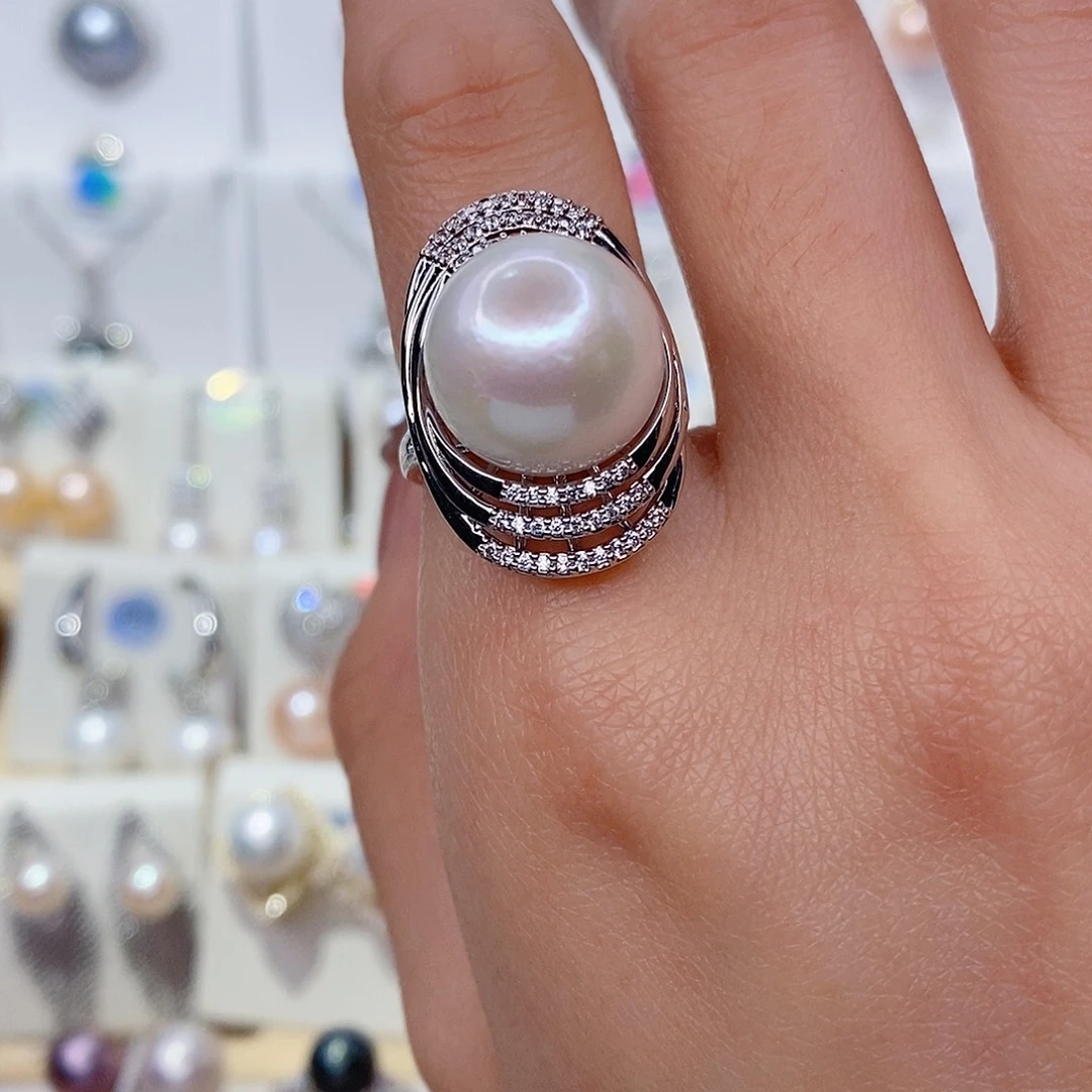 淡水珍珠戒指未镶嵌