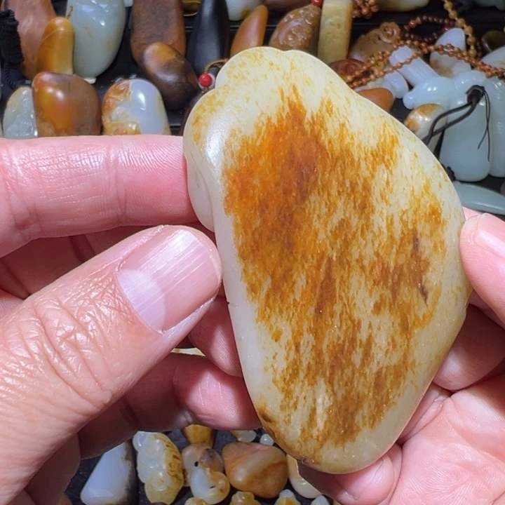 和田玉吊坠(不含链)未镶嵌