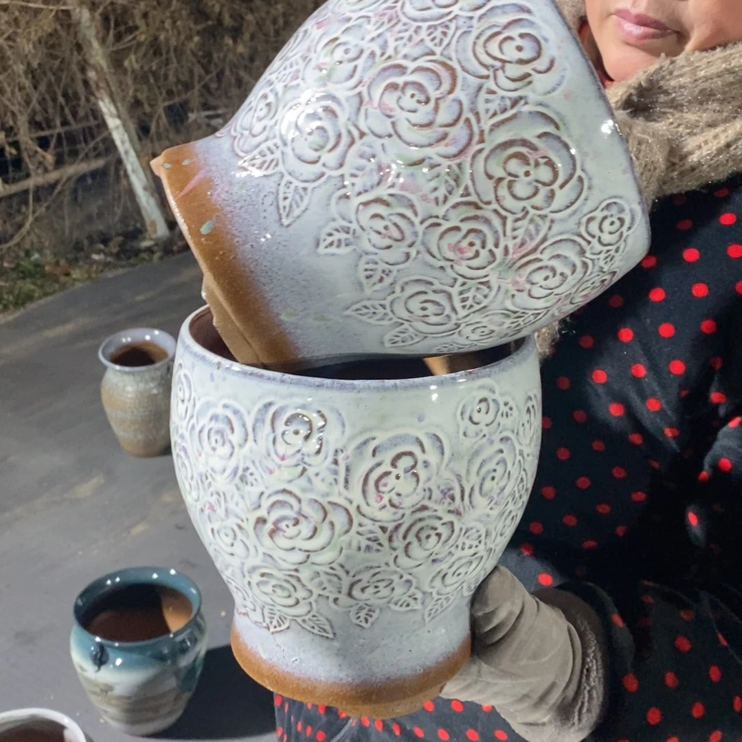 红陶口18高20～～～