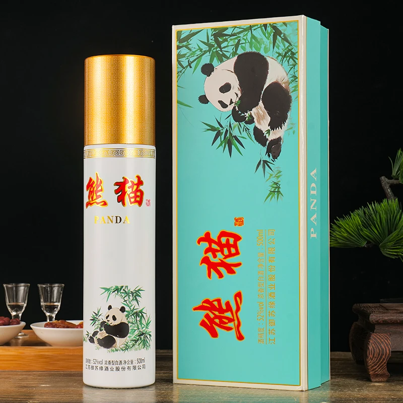 MENGXIANYUAN/梦仙缘熊猫酒52度浓香型白酒【H】C