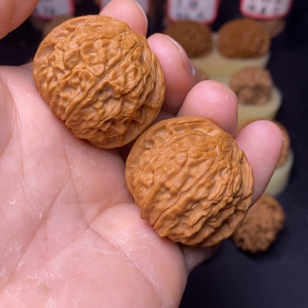 文玩核桃把件38全品山地正磨