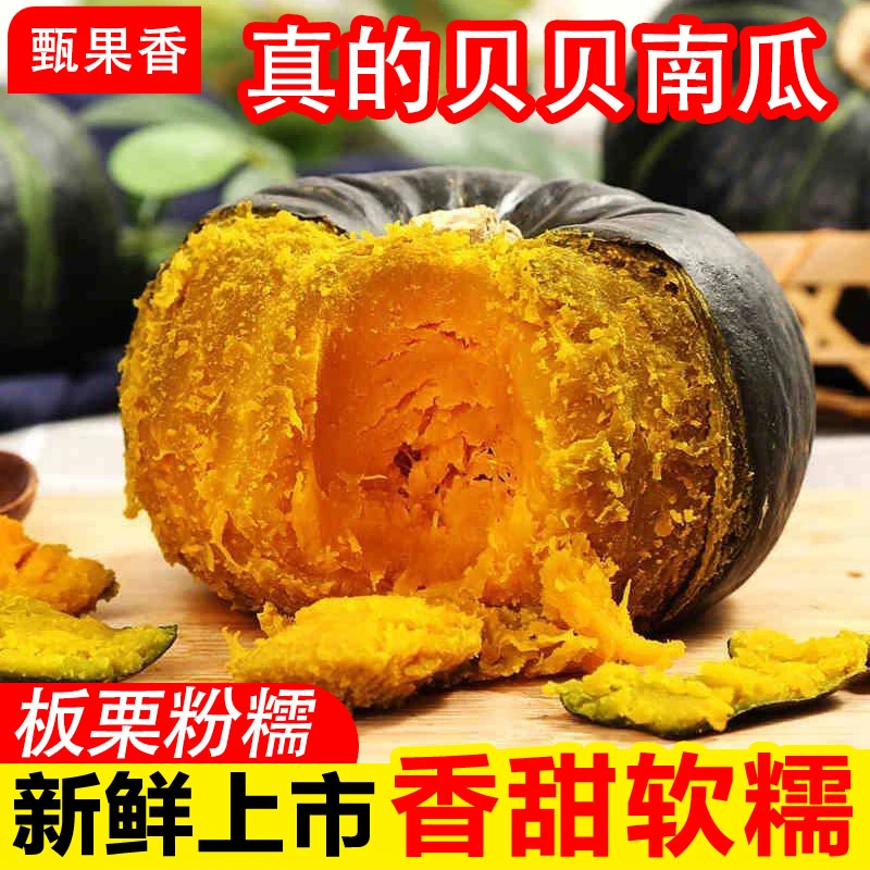 （板栗粉）贝贝小南瓜板栗味婴幼儿蔬菜水果辅食孕妇新鲜粉香甜老瓜