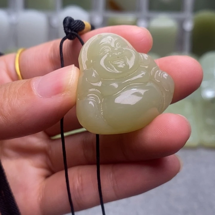 立体双面工弥勒佛