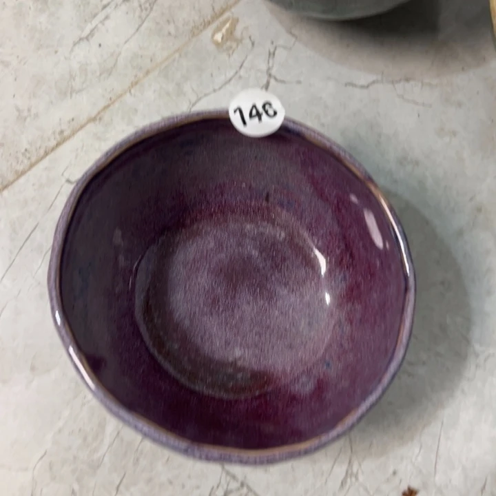 幸***花陶瓷懿树日式手捏餐具茶具