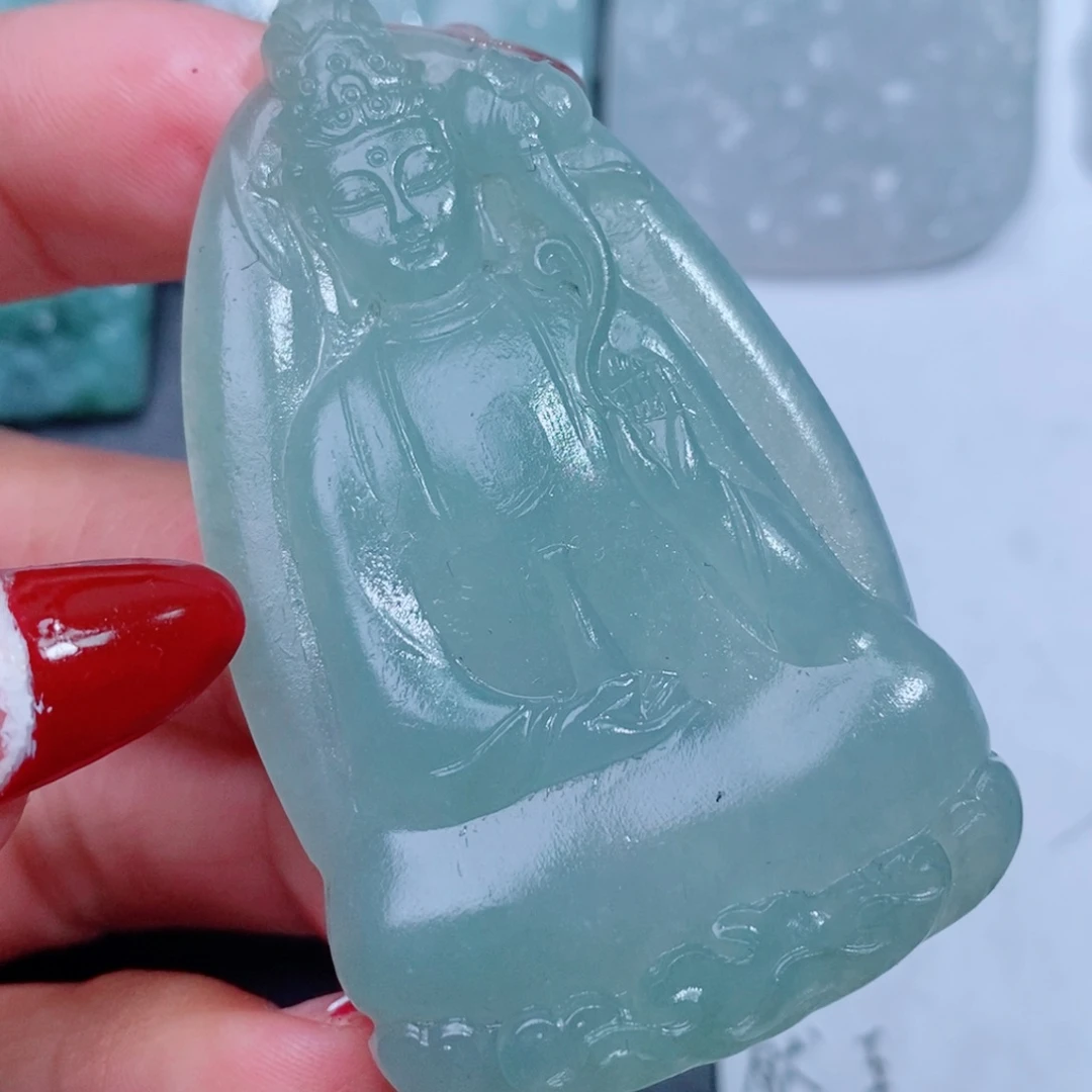 定制翡翠吊坠未镶嵌