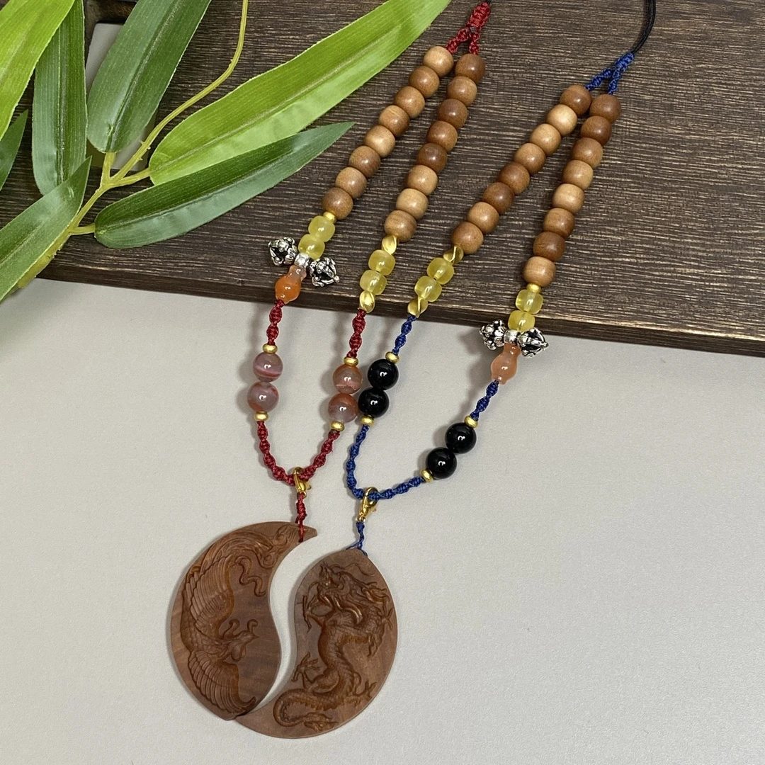 【有间】正宗印度迈索尔老山檀香老型横纹diy佛珠项链奶香品香0134