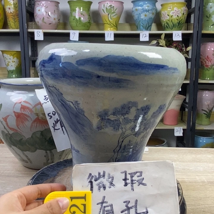 景德镇高温陶瓷花盆