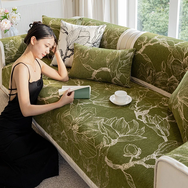 复古法式沙发垫四季通用2025新款田园风防滑坐垫皮沙发盖布巾套罩