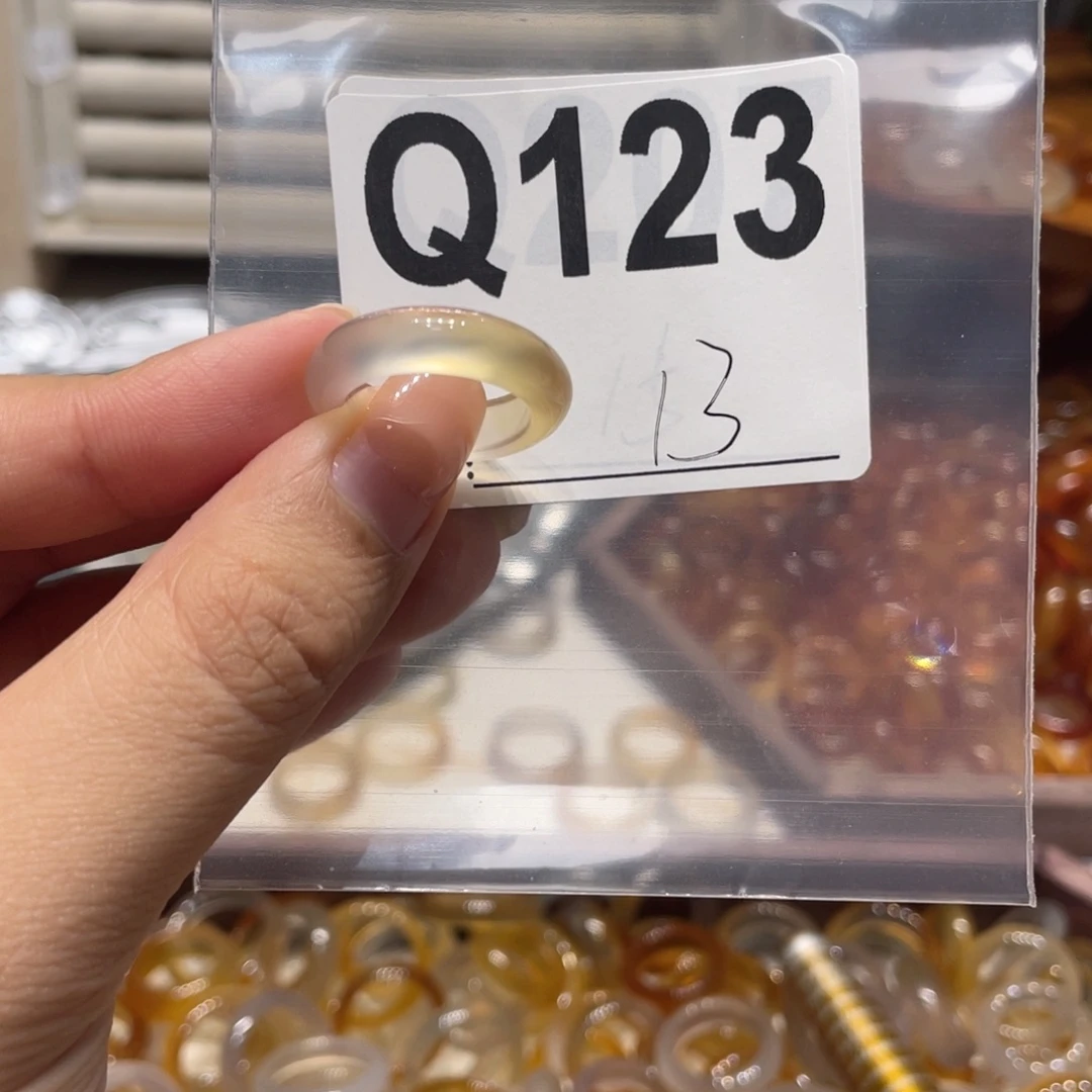 玛瑙/玉髓未镶嵌戒指123