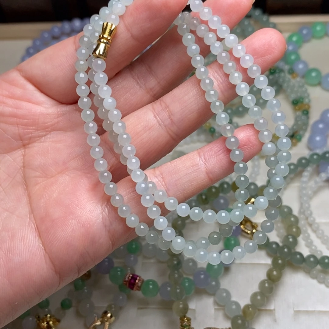 定制翡翠未镶嵌缅甸天然翡翠A货