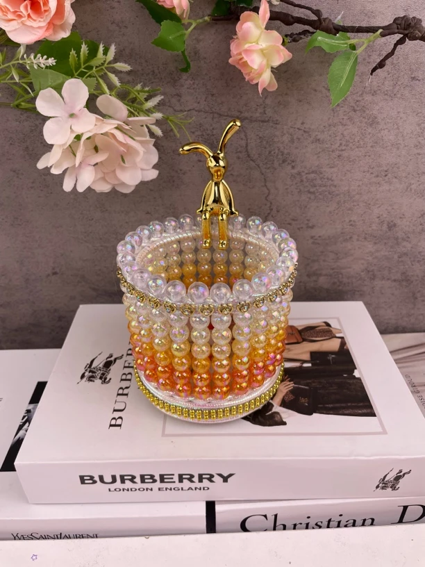 手工创意客厅家用笔筒，化妆刷收纳盒成品（非质量问题不支持退换）