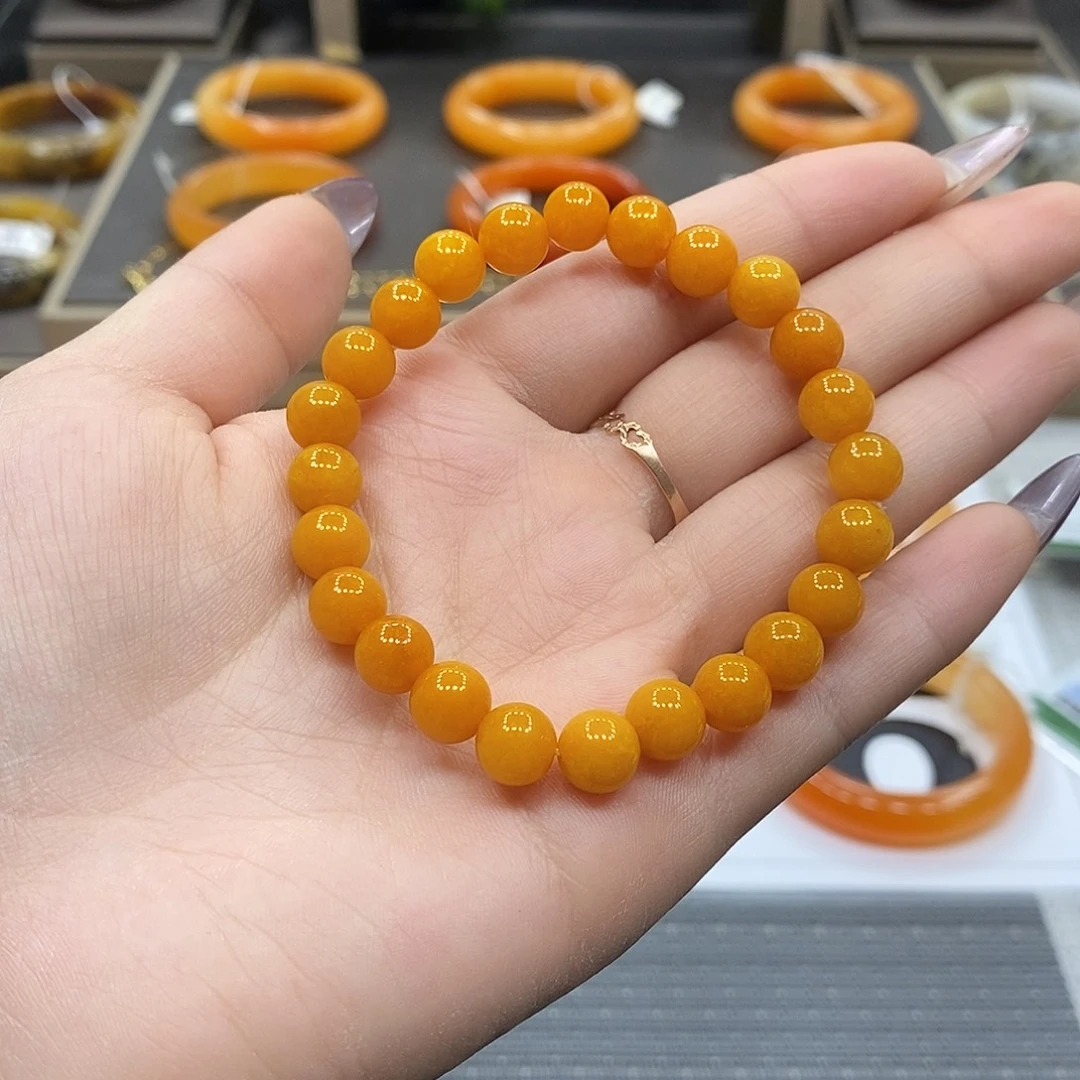 石英质玉未镶嵌手链