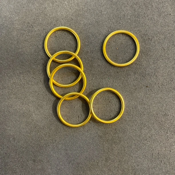 铜合金戒指 S12-时尚古法素圈戒指0068