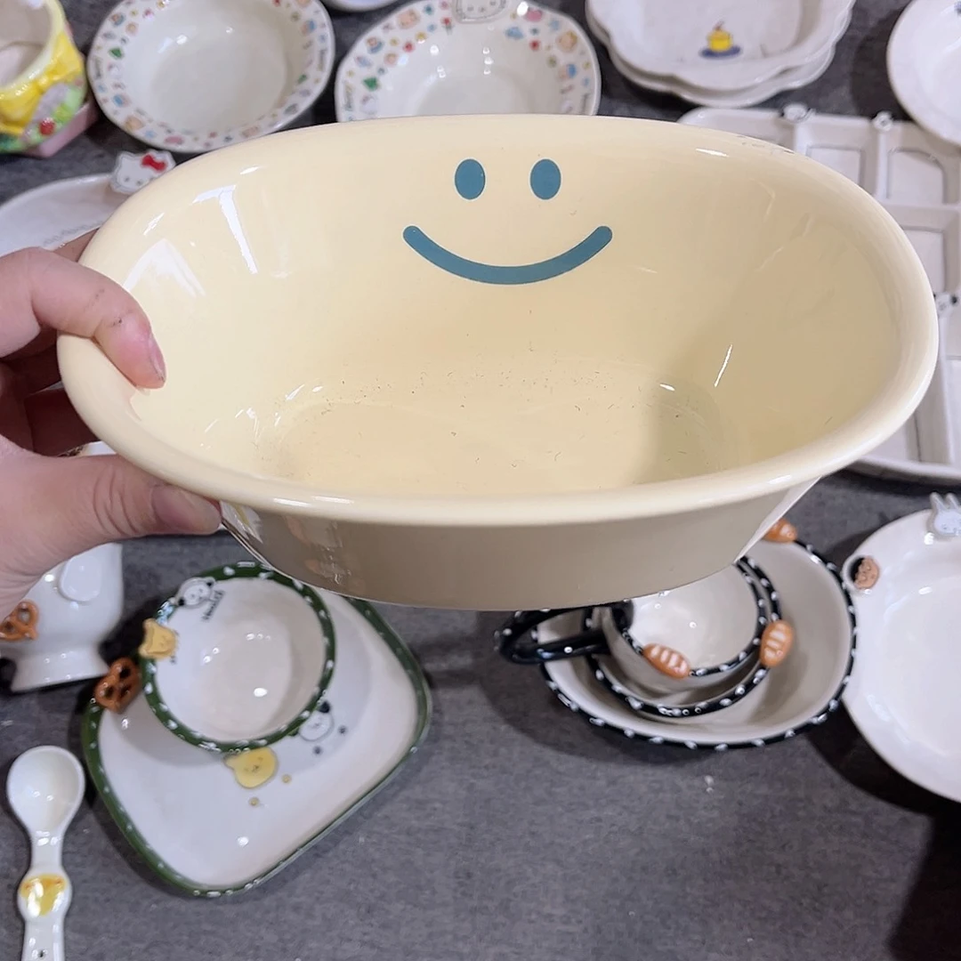 7寸浴缸碗陶瓷餐具系列