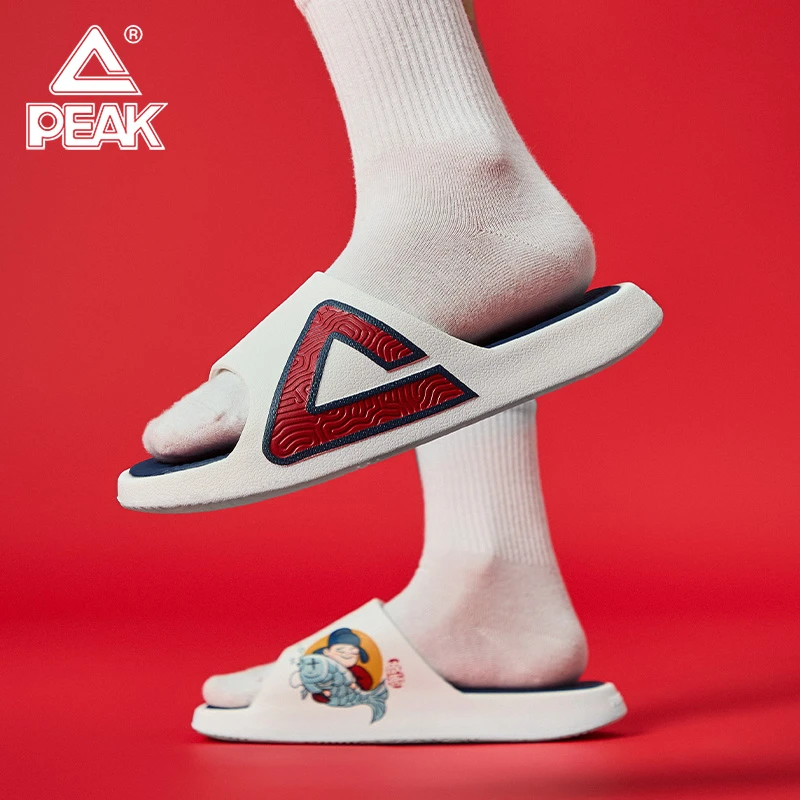 匹克国创态极拖鞋-大唐打工人夏季新款运动恢复外穿篮球一字拖男