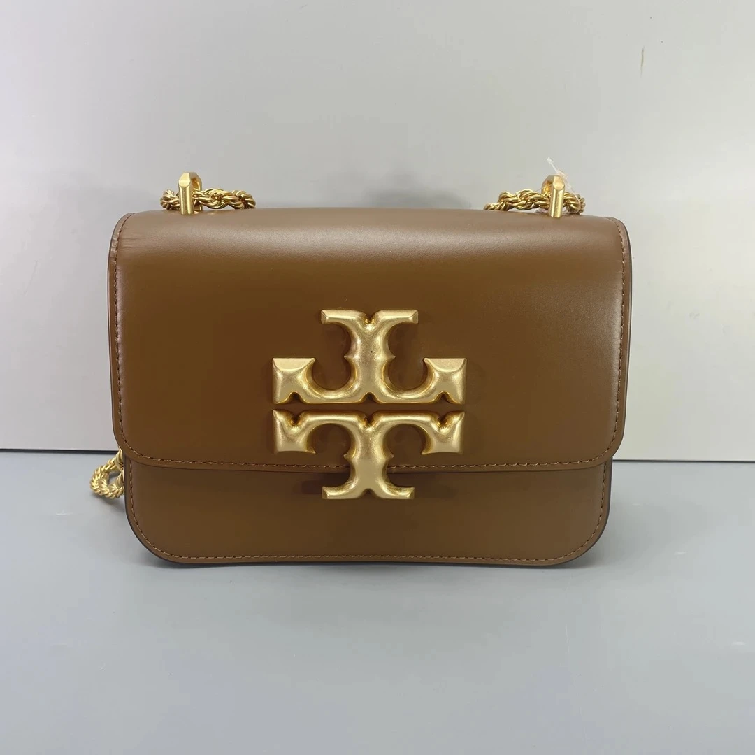 95新 TORY BURCH/汤丽柏琦 ELEANOR小号女士链条包19x13x6单肩