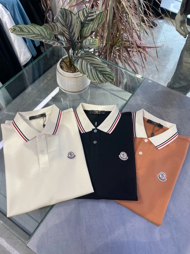 青春活力纯色夏季常规短袖Polo衫翻领休闲短袖简约