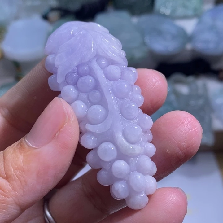 【闪购商品】颈饰未镶嵌翡翠葡萄