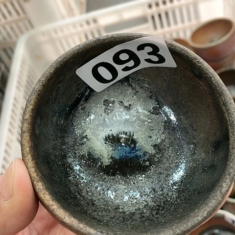 柴烧宝瓶杯子大放漏