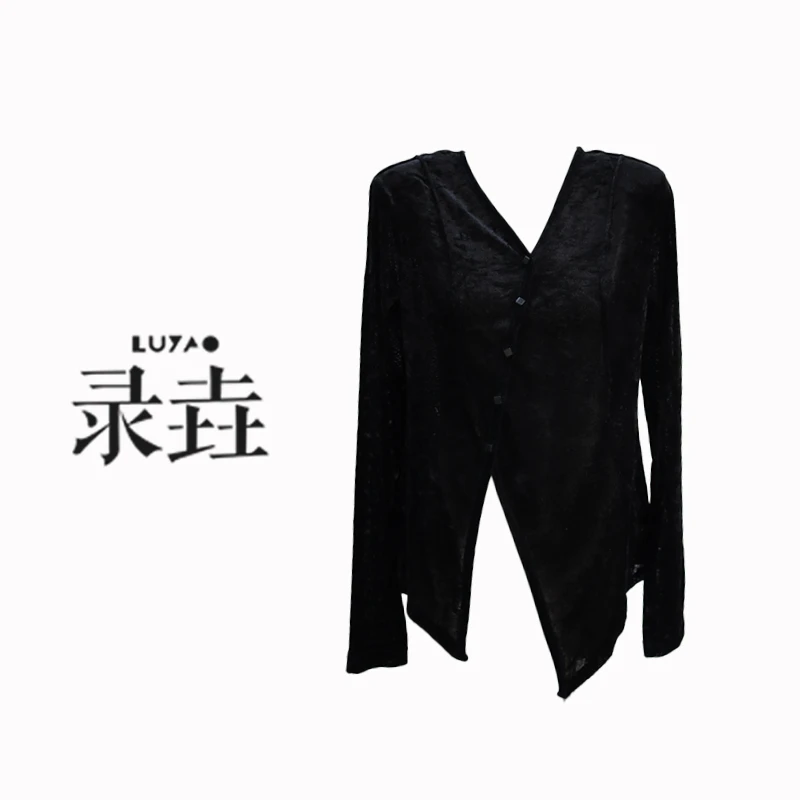 【LUYAO·录垚原创】丝绒上衣