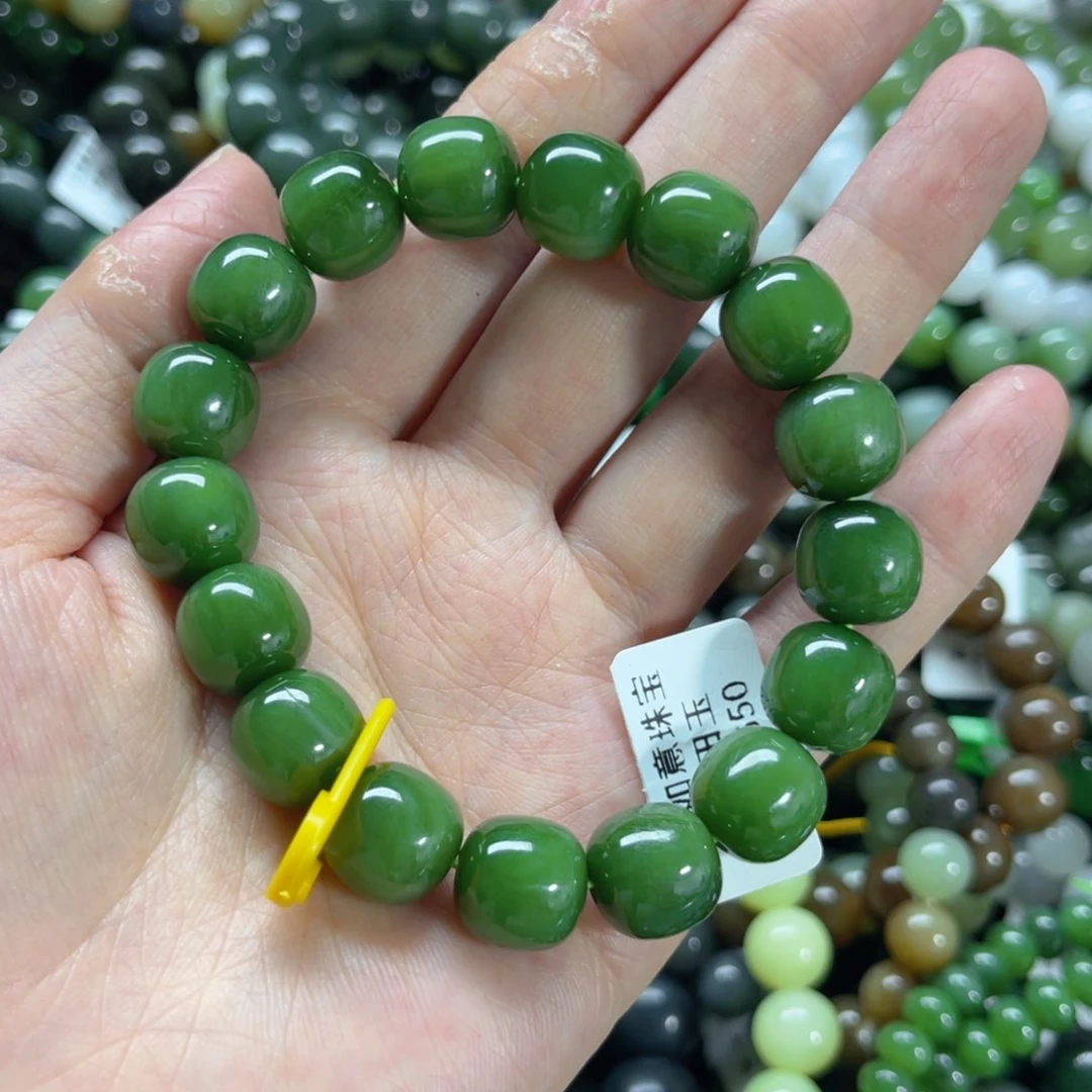 未镶嵌手串和田玉玖*?