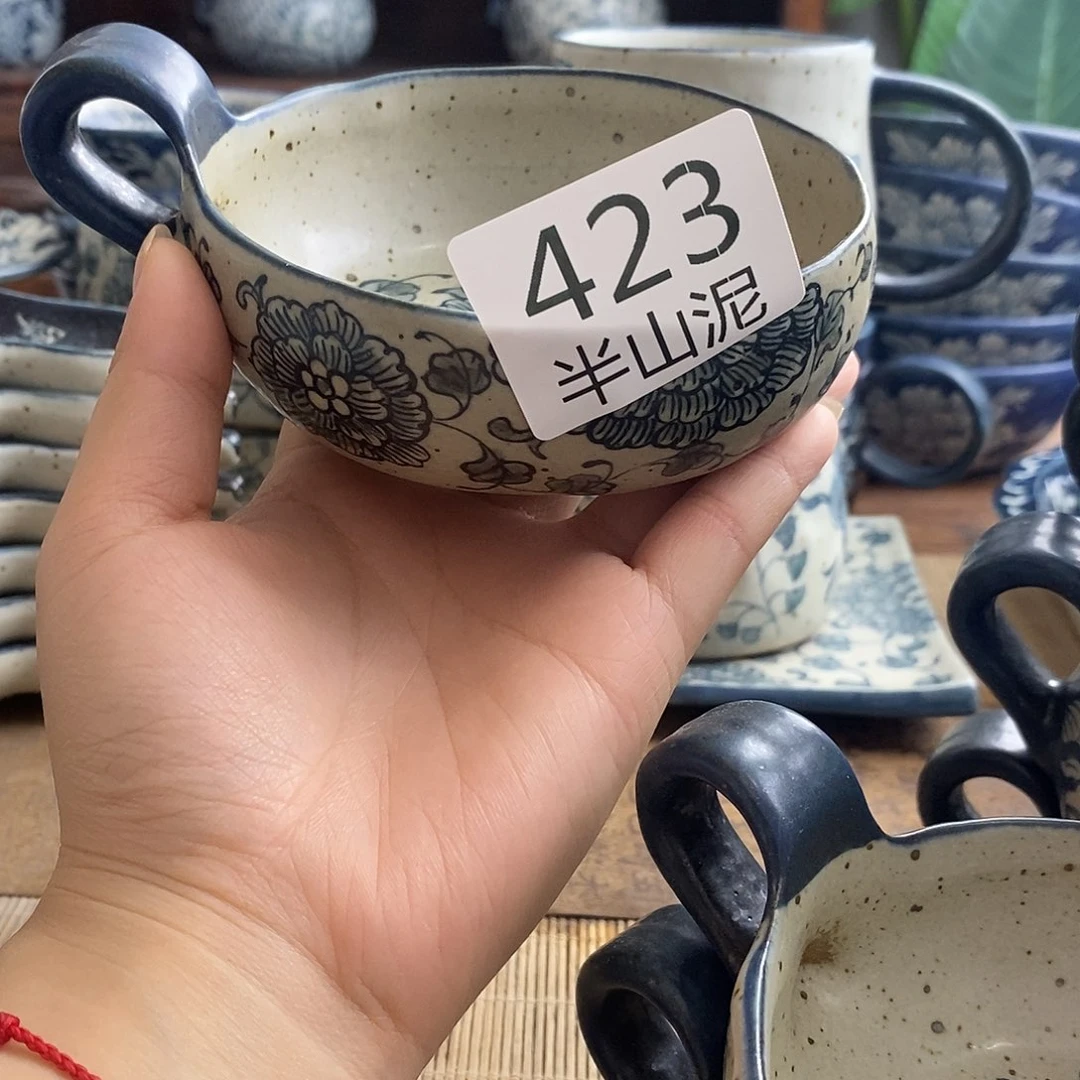 手工手绘青花陶瓷