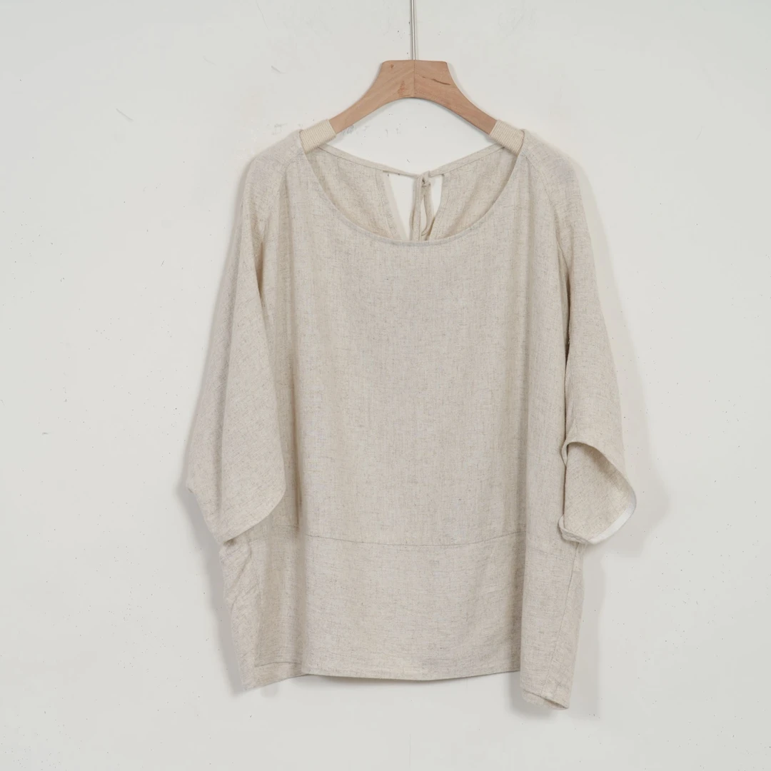 【蓉哥出品】设计款纯色上衣（夏梦）J78