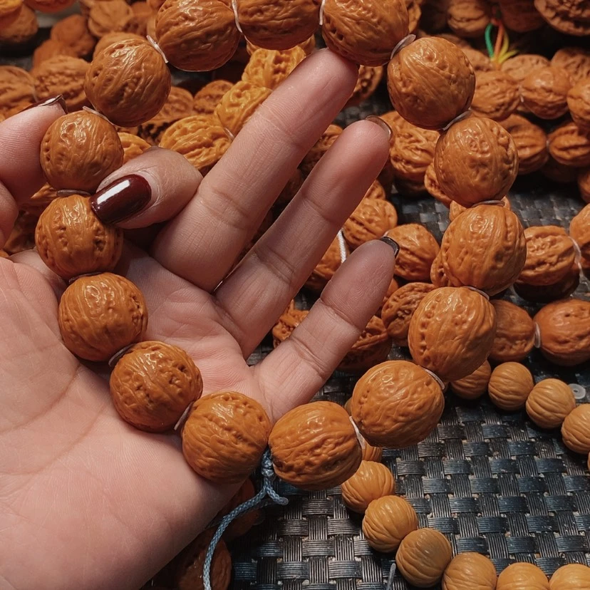 【闪购商品】文玩核桃吊坠斑***岚光头