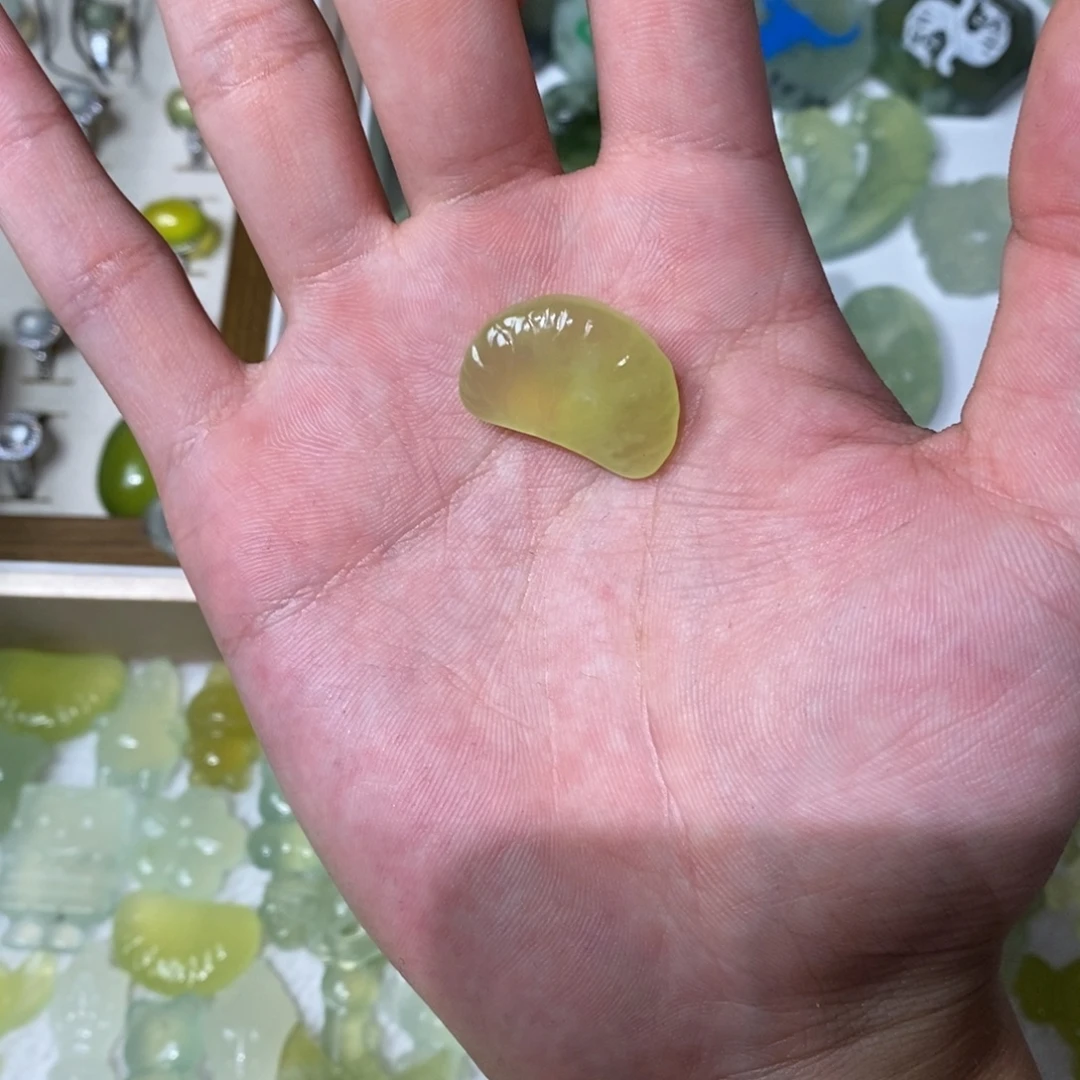 岫玉未镶嵌吊坠(不含链)两单包邮
