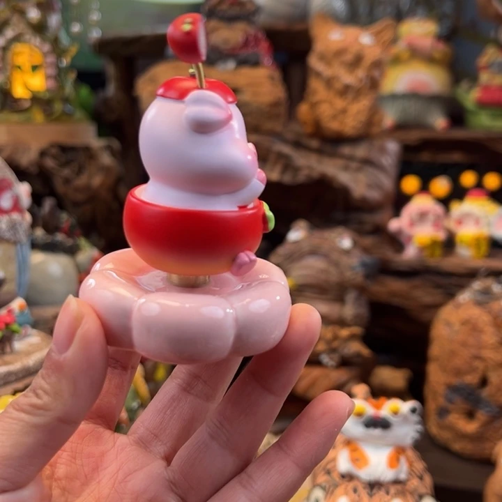 陶摆件小镇青花每日有新品