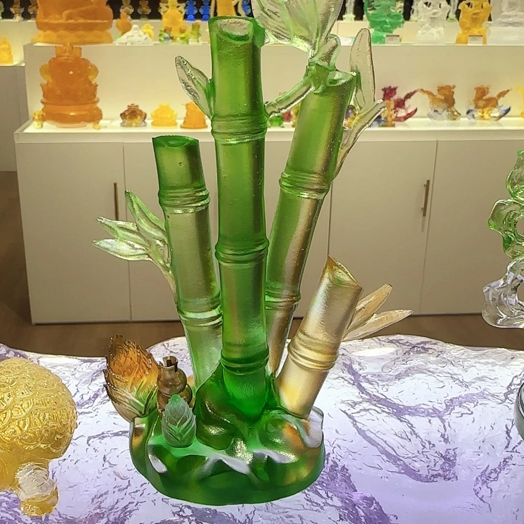 手工艺品琉璃竹子