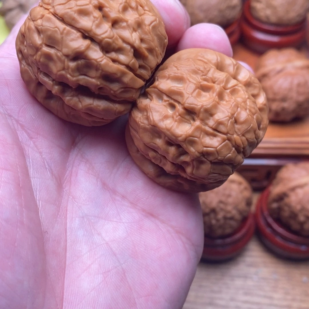 文玩核桃把件甲骨文41