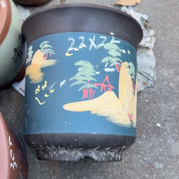 紫砂花盆特价清仓