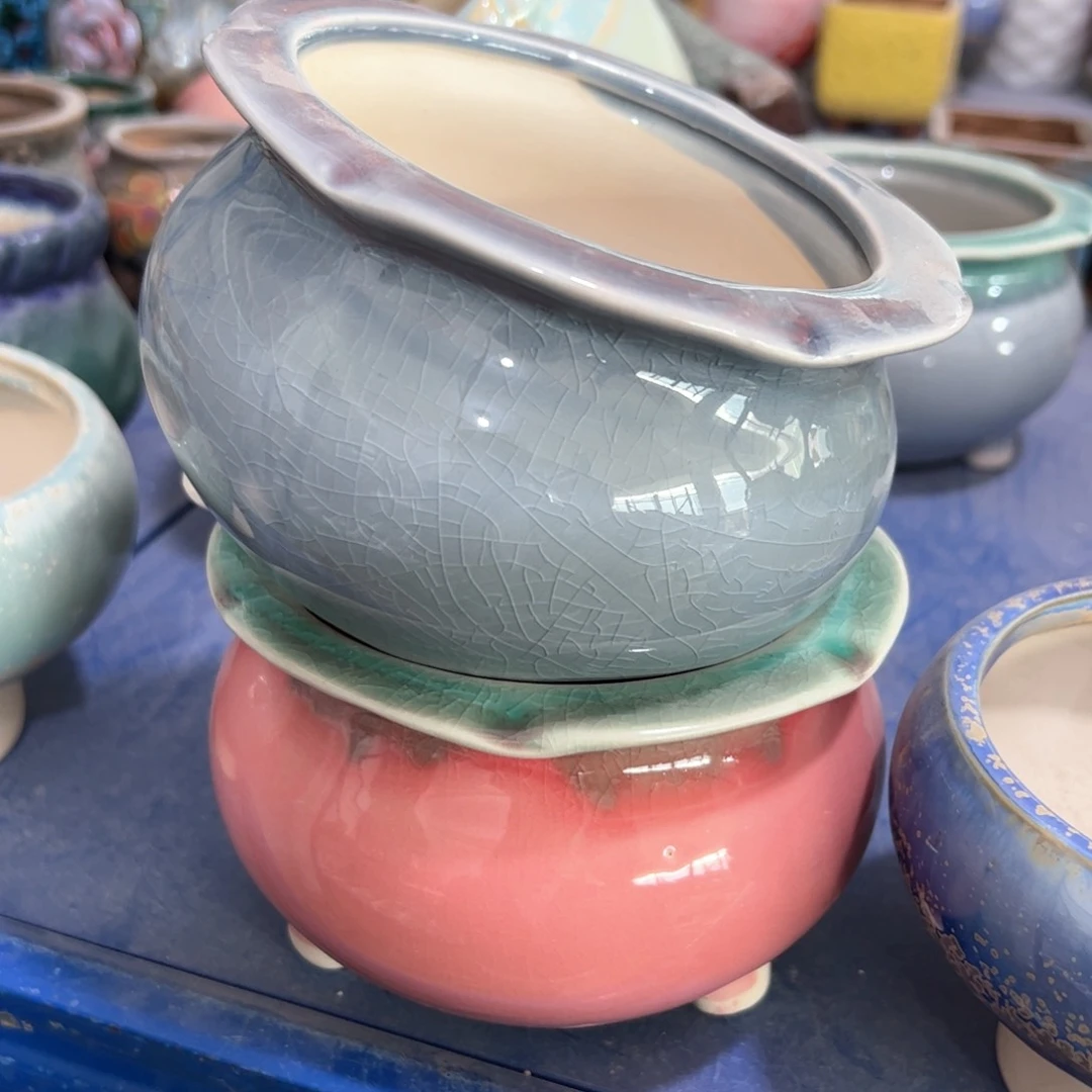 陶瓷多肉小花盆@@1663