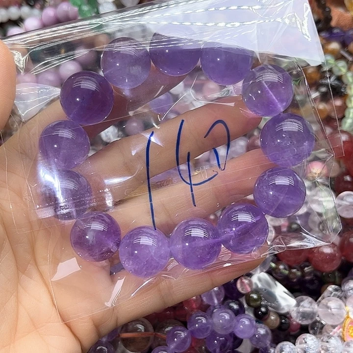 紫晶手绳银S925镶嵌J****a手链项链手链