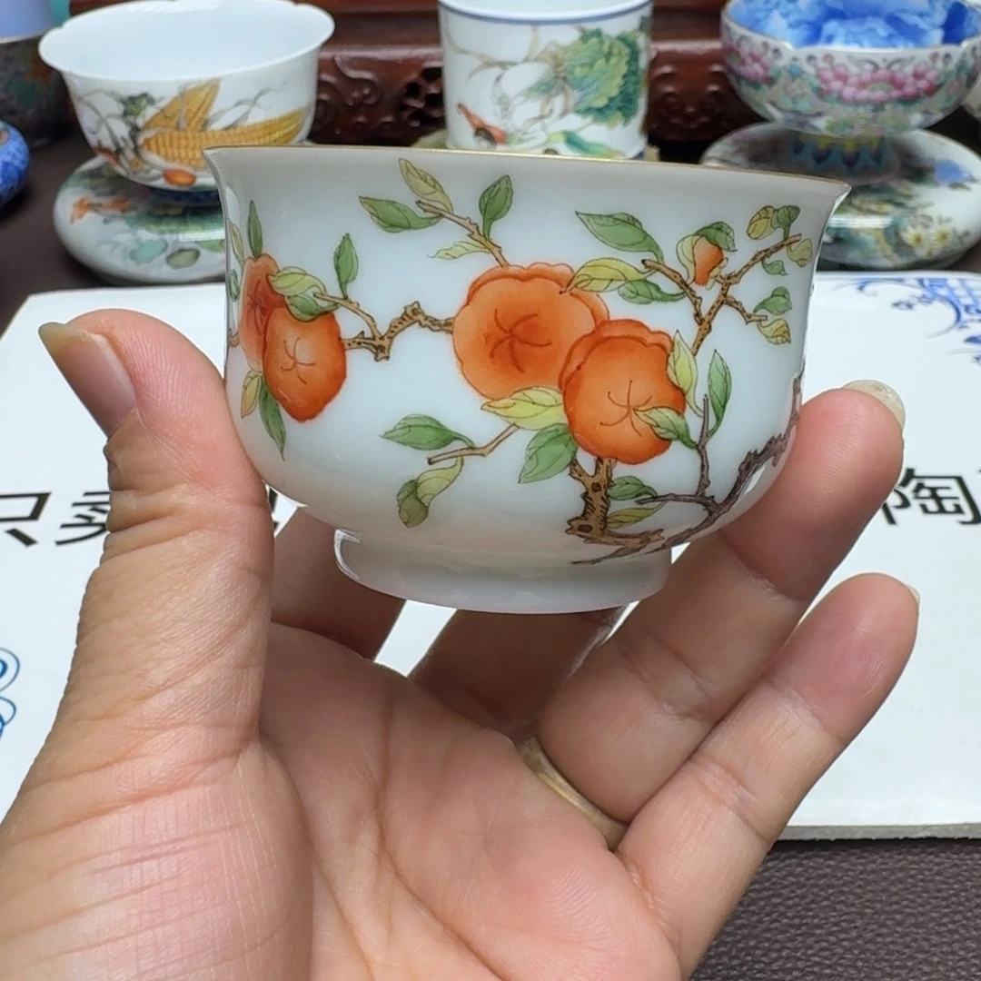 景德镇手工手绘展示