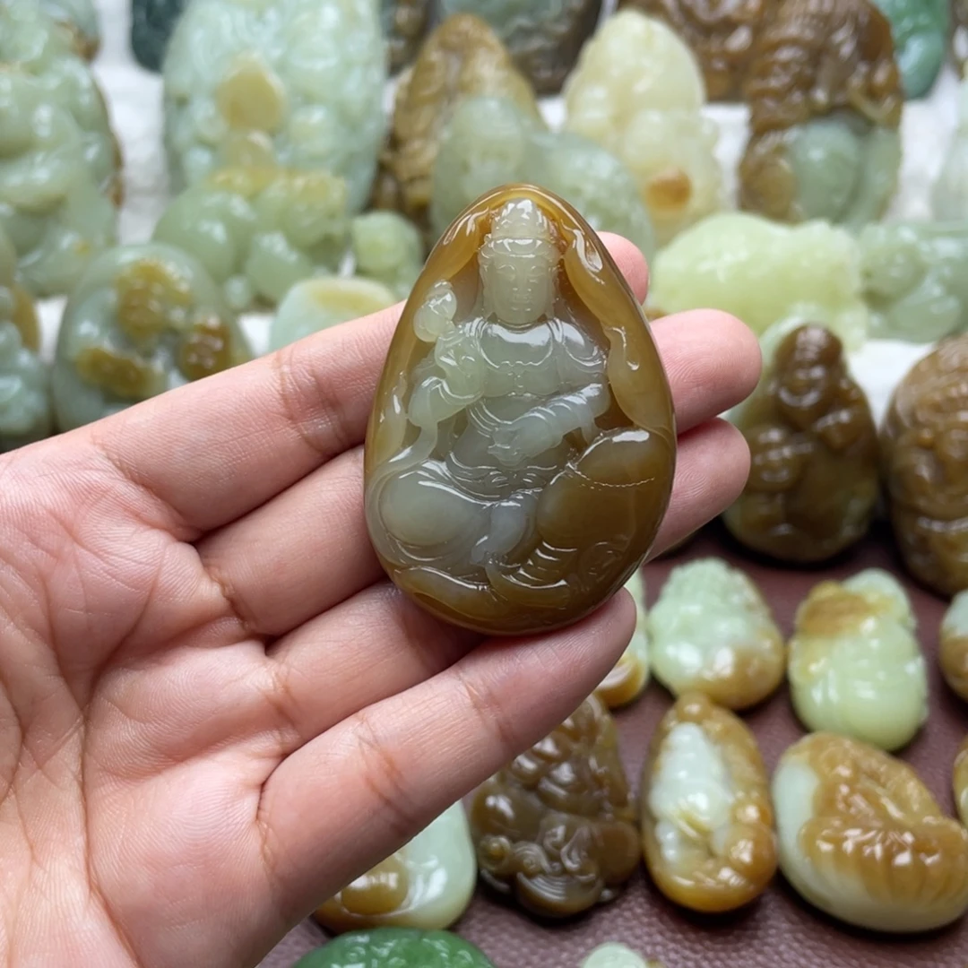 心***扬和田玉未镶嵌颈饰