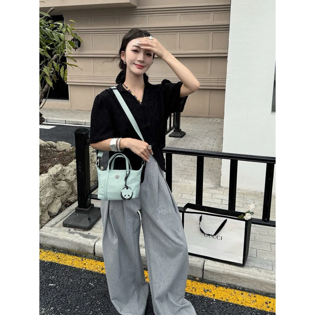 HB 2025新款包包饺子包女单肩手拎手提斜挎包时尚防水手机包百搭