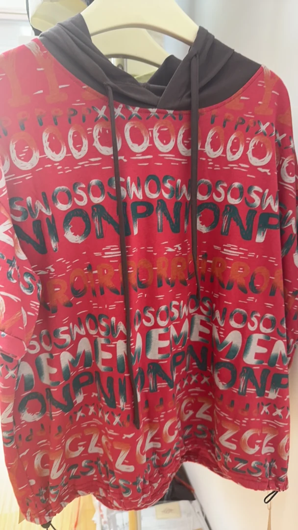 甩帽短袖全棉欧韩时尚短款上衣女款