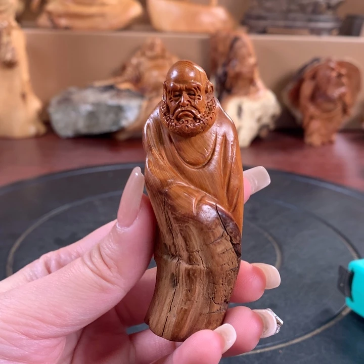 柏木（崖柏）根雕摆件