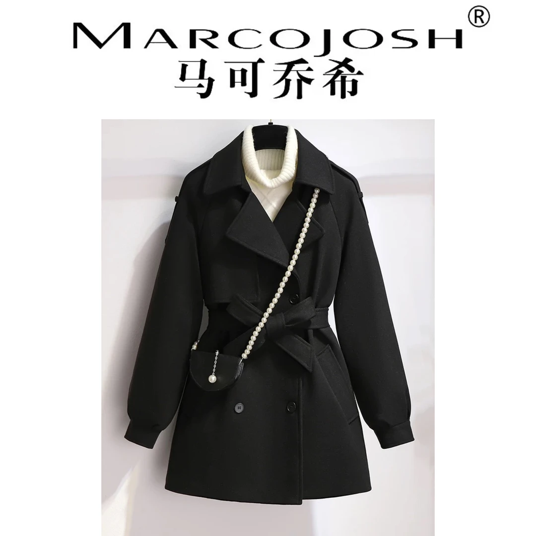 MARCOJOSH/马可乔希2024秋冬款轻国风中式韩版双面新年战袍21888