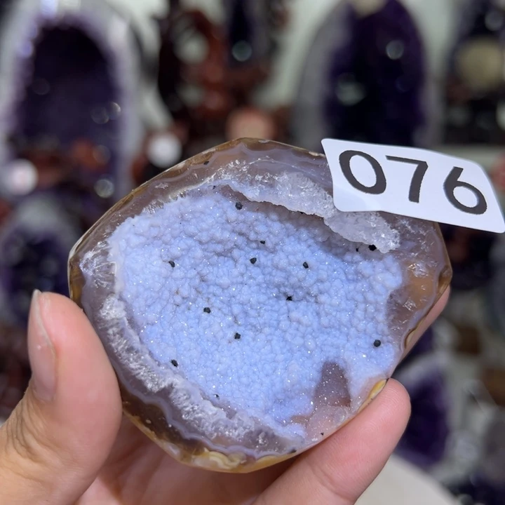 银S925镶嵌大型摆件（非配饰）紫晶