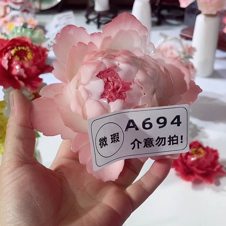 瓷片德化工厂陶瓷手工捏花