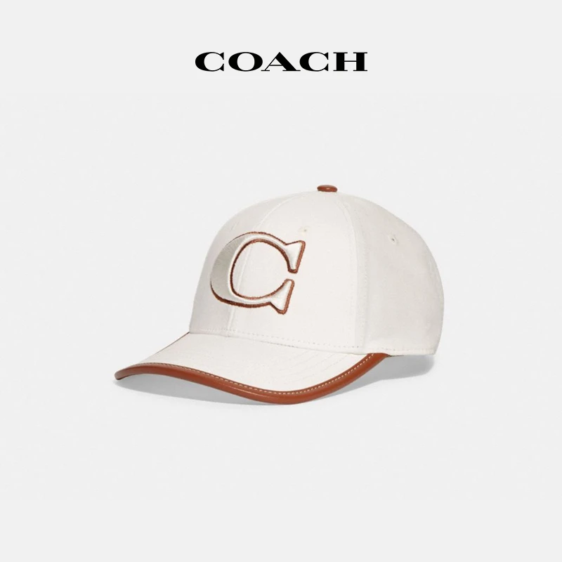 COACH/蔻驰 时尚百搭简约户外休闲男女同款经典标志棒球帽